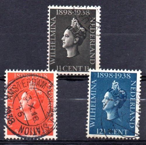 Нидерланды Год 1938 № Yvert 309/11 (о)